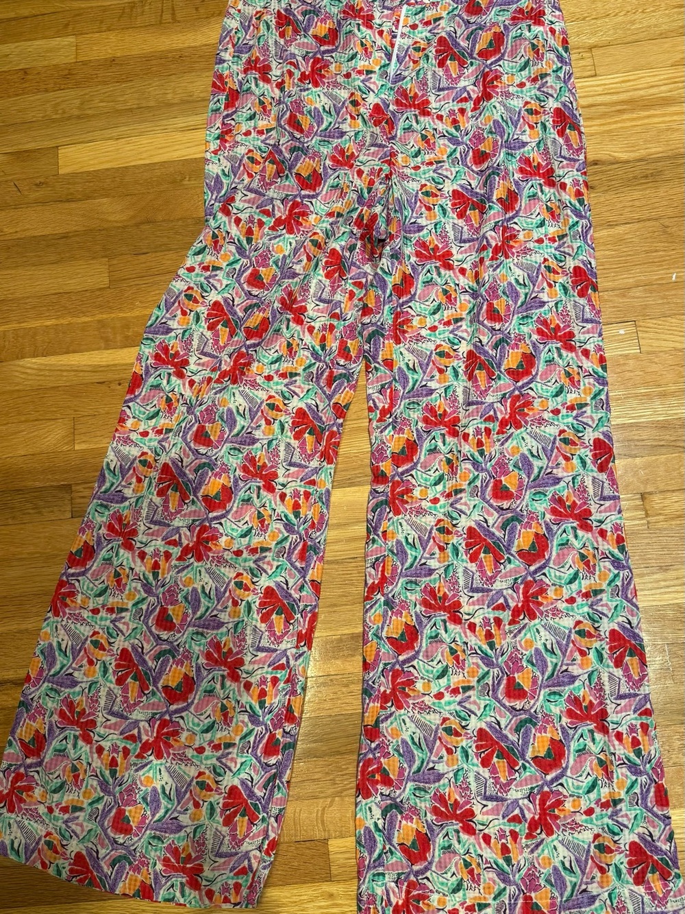 ba&sh Multicolor Floral Print Pants